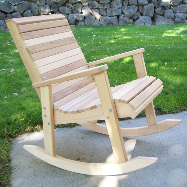 WoodCountry T&amp;L Rocking Chair Wayfair